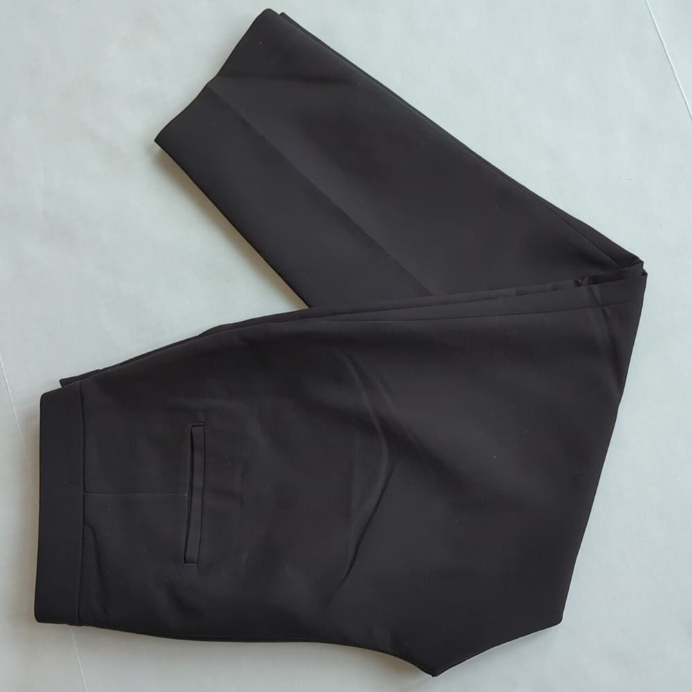 H & M Black Career Ankle Dress Pants 8 Black